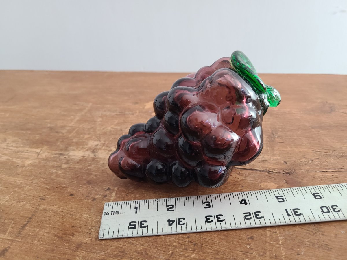 Grappe de raisin en verre de Murano2
