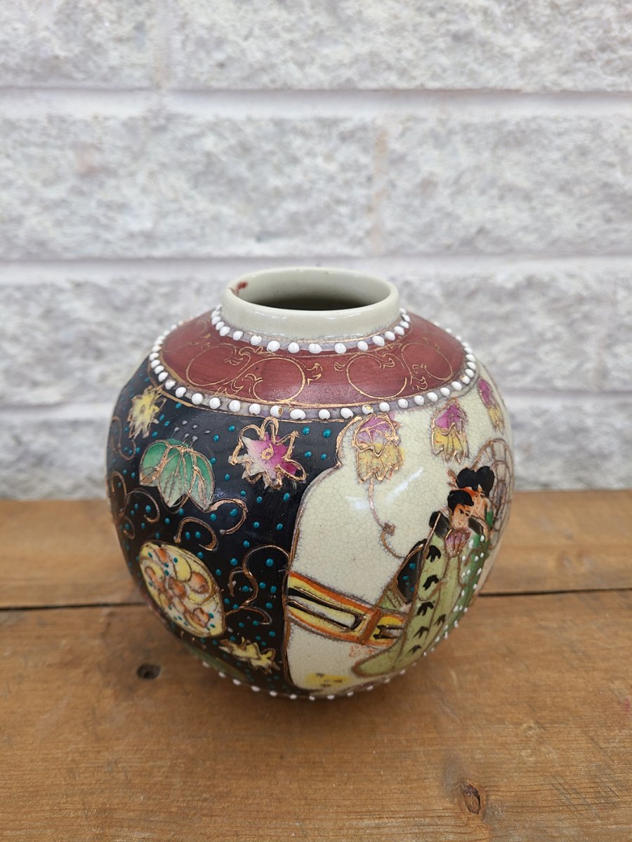 vase vintage moriage asiatique3