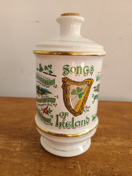 bouteille old fitzgerald songs of Ireland 1974