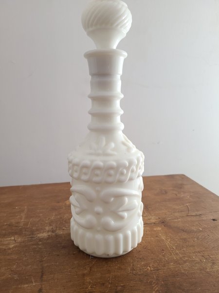 Vintage décanteur en marbre Jim Beam blanc bouteille #KY DRB-230-119 6 69