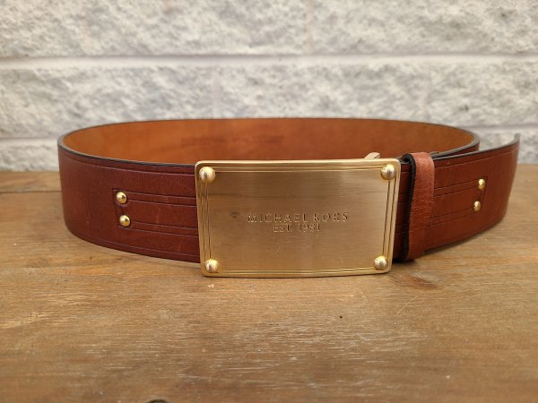 Superbe ceinture Michael Kors Est. 1981 en cuir véritable en parfaite condition