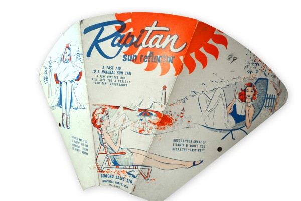 Réflecteur solaire Rapitan, 1950 pub vintage