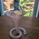 vase verre soufflé style Murano tulipe