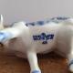 Crémier en forme de vache Delfts blue moulin  46 hand painted2