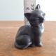 Chat noir vintage assis Beswick England3