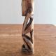 Superbe sculpture tribal Haida corne3
