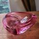 Lot de verre soufflé Murano rose 3 morceaux 3