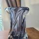 Vase en verre soufflé style Murano gros format