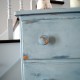 Commode antique bleue style shabby rustic chic 5 tiroirs3