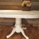 Table ronde ou ovale style shabby chic rustique2